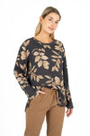 M Light Weight Sweater w/Branches