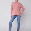Charlie B Sweater w/Detachable Scarf