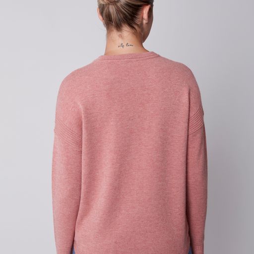 Charlie B Sweater w/Detachable Scarf