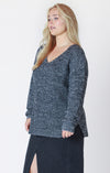 Dex Plus Beveled Hem Sweater