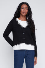 CYC Fooler 2 PC. Sweater Set w/Pearls