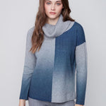 Charlie B Color Blocked Ombre Sweater