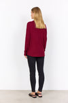Soya Concept Micro Fleece V-Neck Sweatre