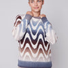 Charlie B Abstract Print Sweater