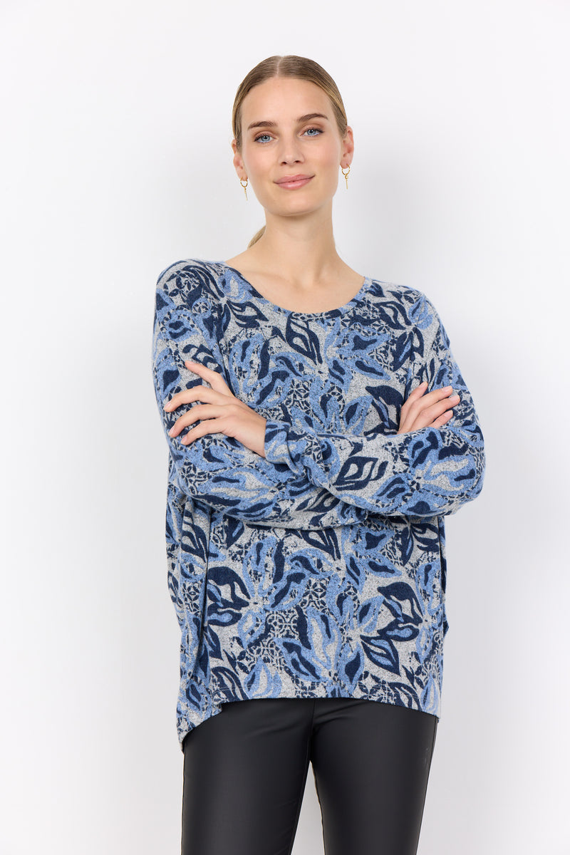 Soya Concept Printed Micro Fleece Top