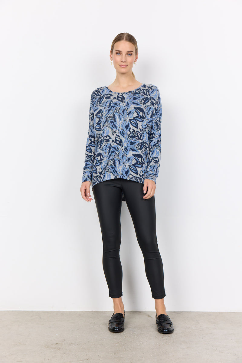 Soya Concept Printed Micro Fleece Top