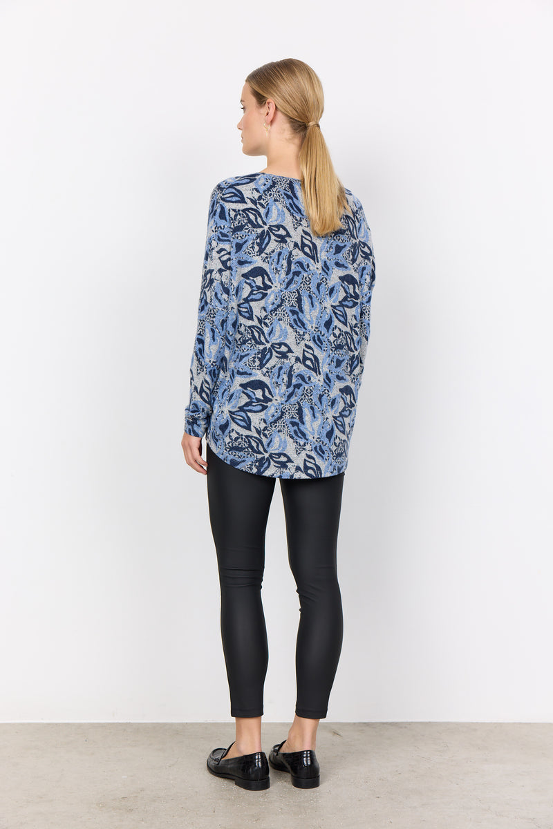 Soya Concept Printed Micro Fleece Top