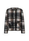 Soya Concept Plaid Coat