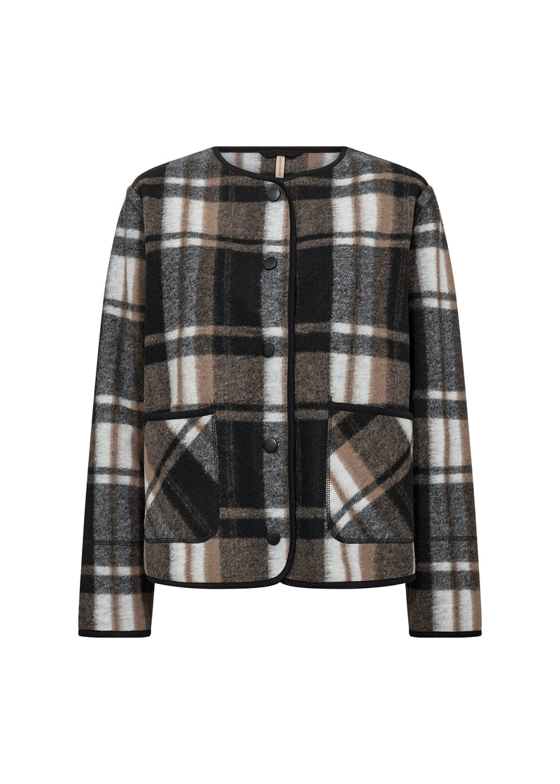 Soya Concept Plaid Coat
