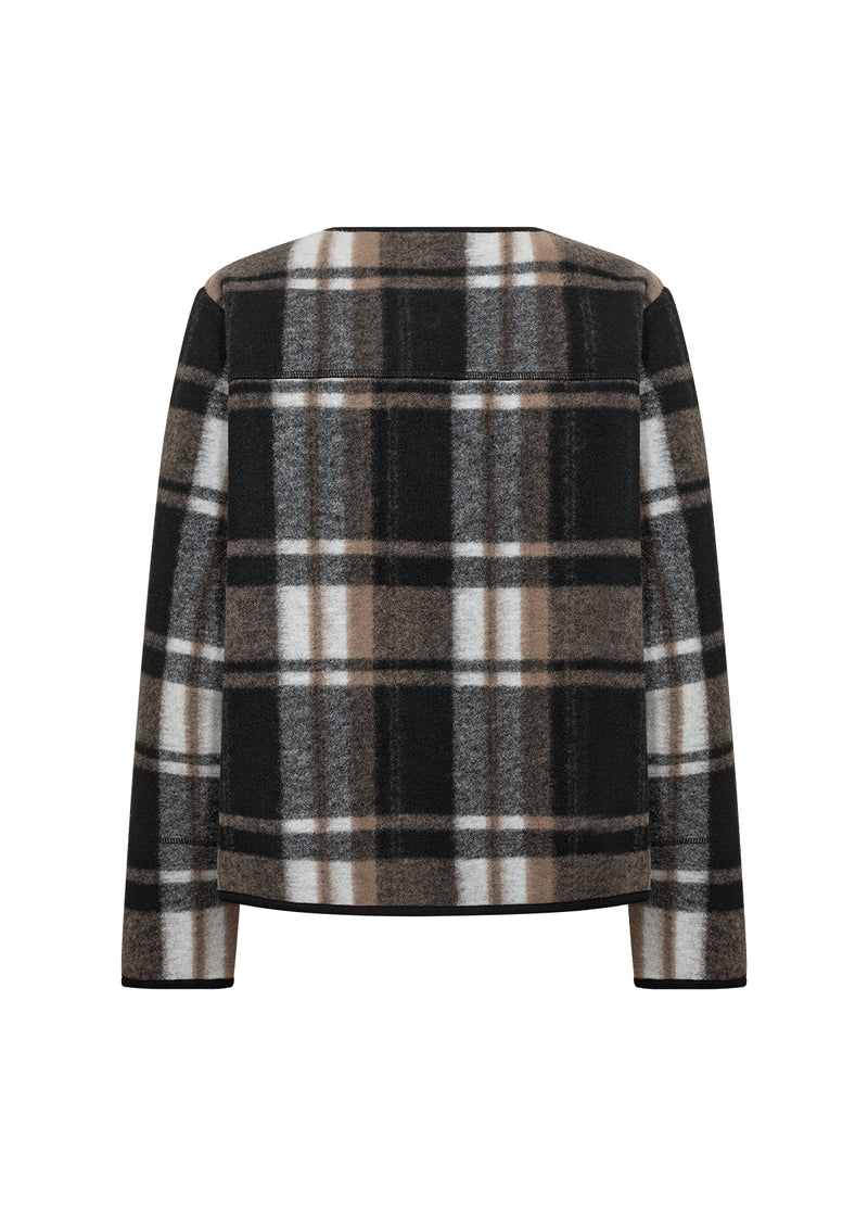 Soya Concept Plaid Coat