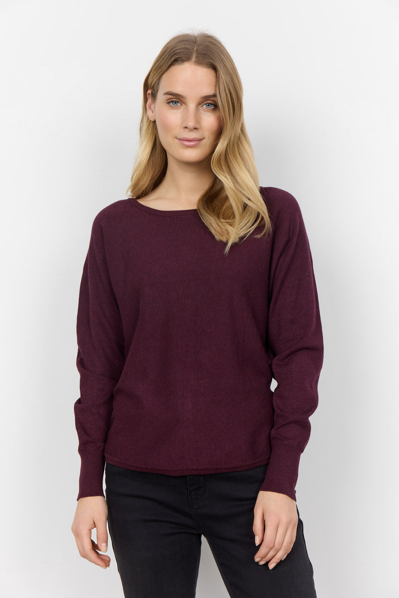 Soya Concept Sweater w/Buttoned Back