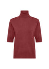 Soya Concept Short Sleeve Turtleneck Sweater