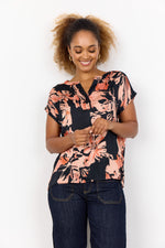 Soya Concept Tropical Print Blouse