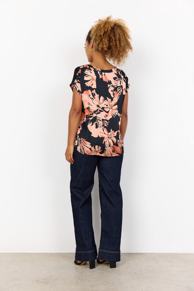 Soya Concept Tropical Print Blouse