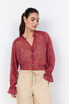 Soya Concept Blouse w/Ruffled Cuffs