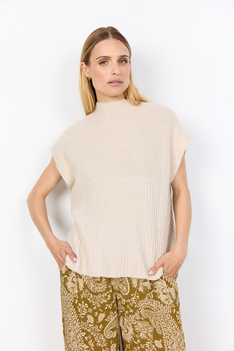 Soya Concept Cap Sleeve Sweater