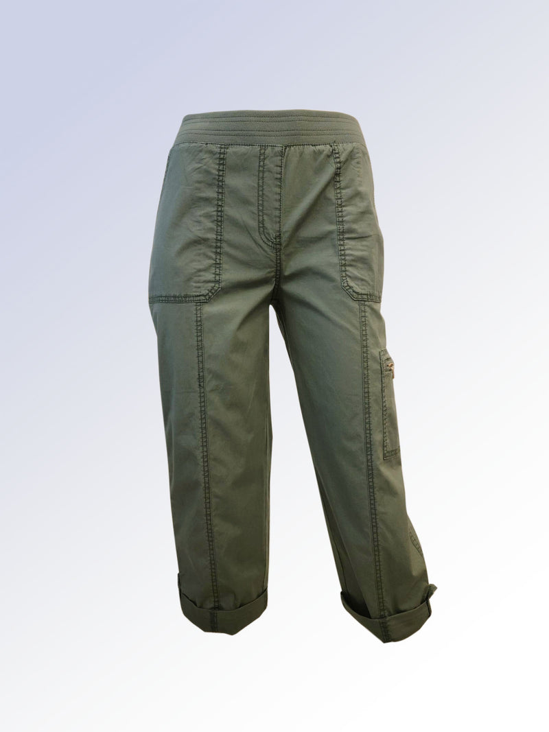 Point Zero Cotton Cargo Capri