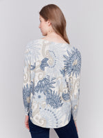 Charlie B Printed Sweater