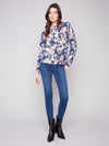 Charlie B Reversible Printed Sweater