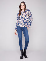 Charlie B Reversible Printed Sweater