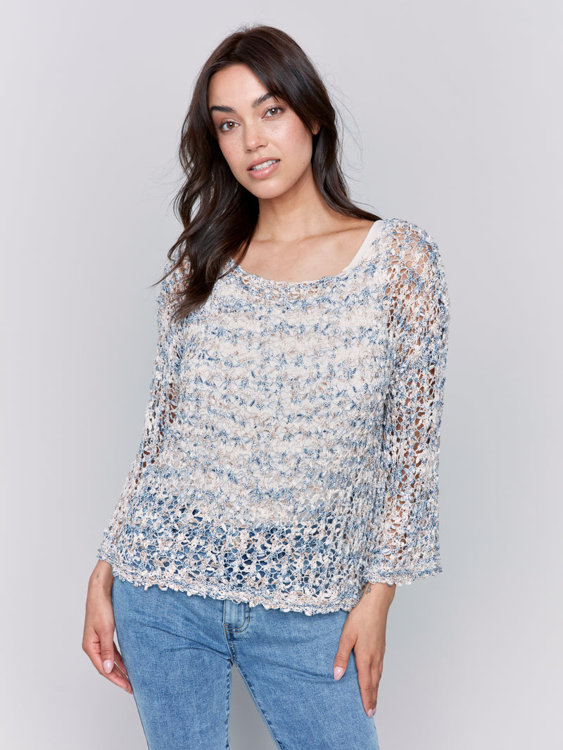 Charlie B Crochet Sweater