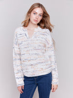 Charlie B Cable Knit Sweater