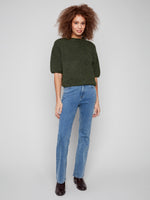 Charlie B Short Sleeve Sweater