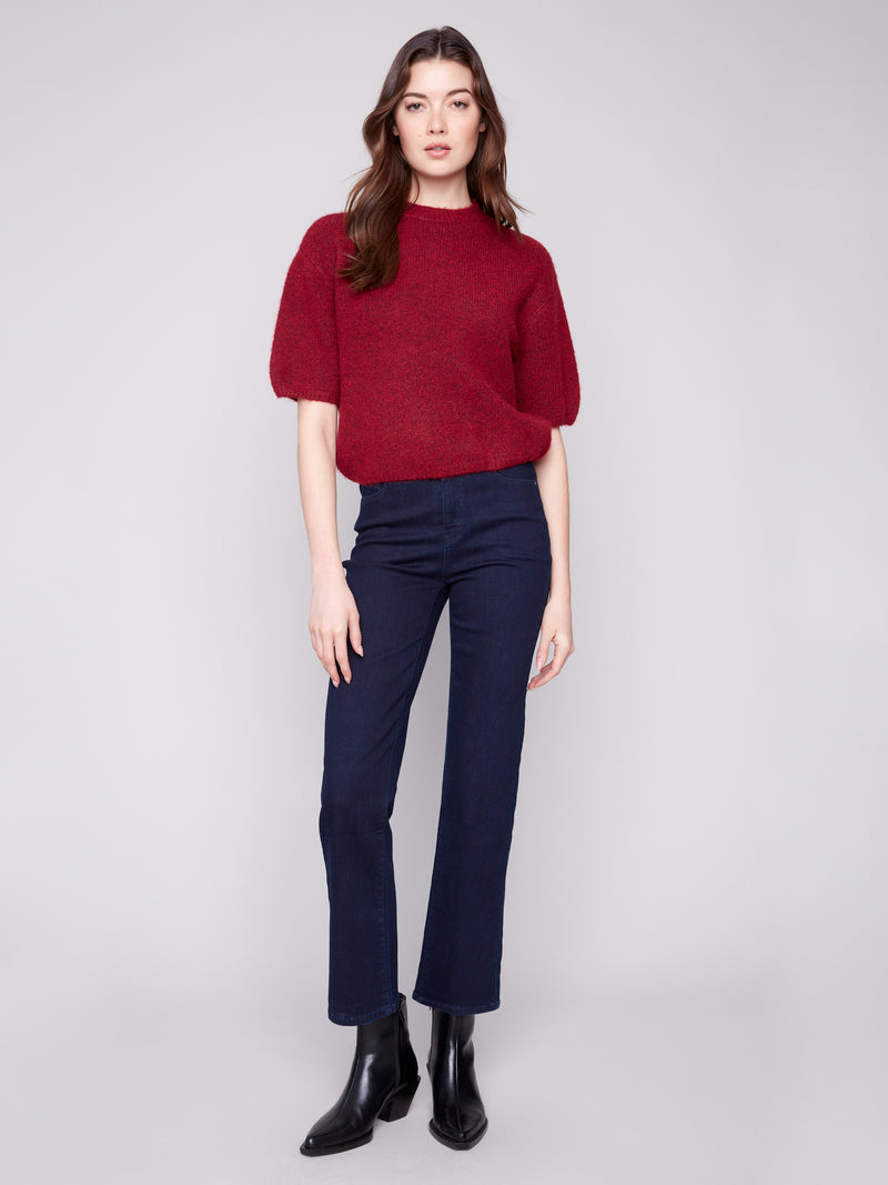 Charlie B Short Sleeve Sweater