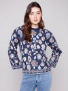 Charlie B Jacquard Sweater