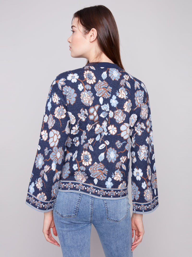 Charlie B Jacquard Sweater