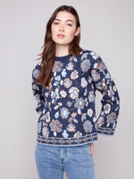 Charlie B Jacquard Sweater