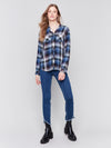 Charlie B Soft Plaid Blouse