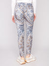 Charlie B Crinkle Printed Pants
