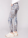 Charlie B Crinkle Printed Pants