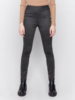 Charlie B Reversible Plaid Pant