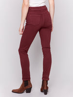 Charlie B Colored Twill Cuffed Pant