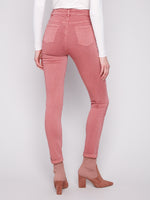 Charlie B Colored Twill Cuffed Pant