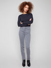 Charlie B Colored Twill Cuffed Pant