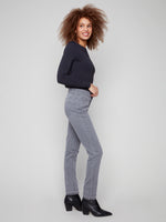 Charlie B Colored Twill Cuffed Pant