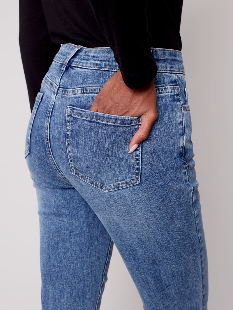 Charlie B Jeans w/Embroidery