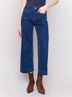 Charlie B Patch Pocket Jeans