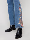 Charlie B Bootcut Jeans w/Embroidery