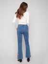 Charlie B Bootcut Jeans w/Embroidery