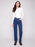 Charlie B Basic Straight Leg Jeans