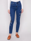 Charlie B Beaded Skinny Leg Jeans