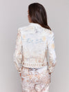 Charlie B Linen Printed Jacket