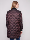 Charlie B Quilted Metallic Jacket
