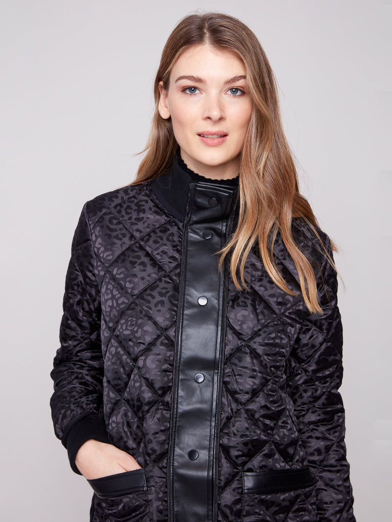 Charlie B Reversible Puffer Coat