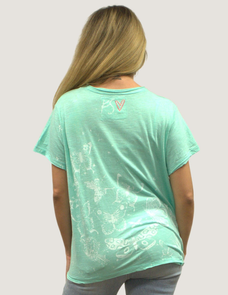 Caite and Kyla Butterfly T-Shirt