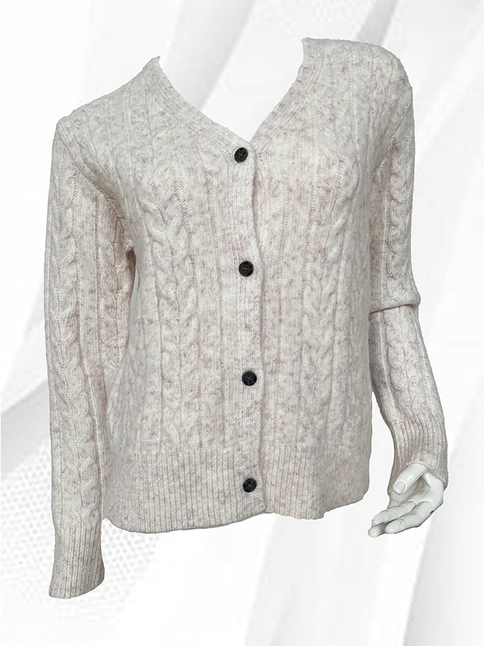 Point Zero Cable Knit Cardigan